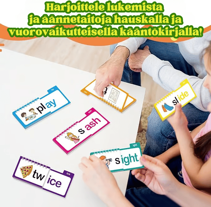 Lue & Riimi Kääntökirjat | 30 Hauskaa Tapaa Herättää Lukemisen Ilo (Englannin)