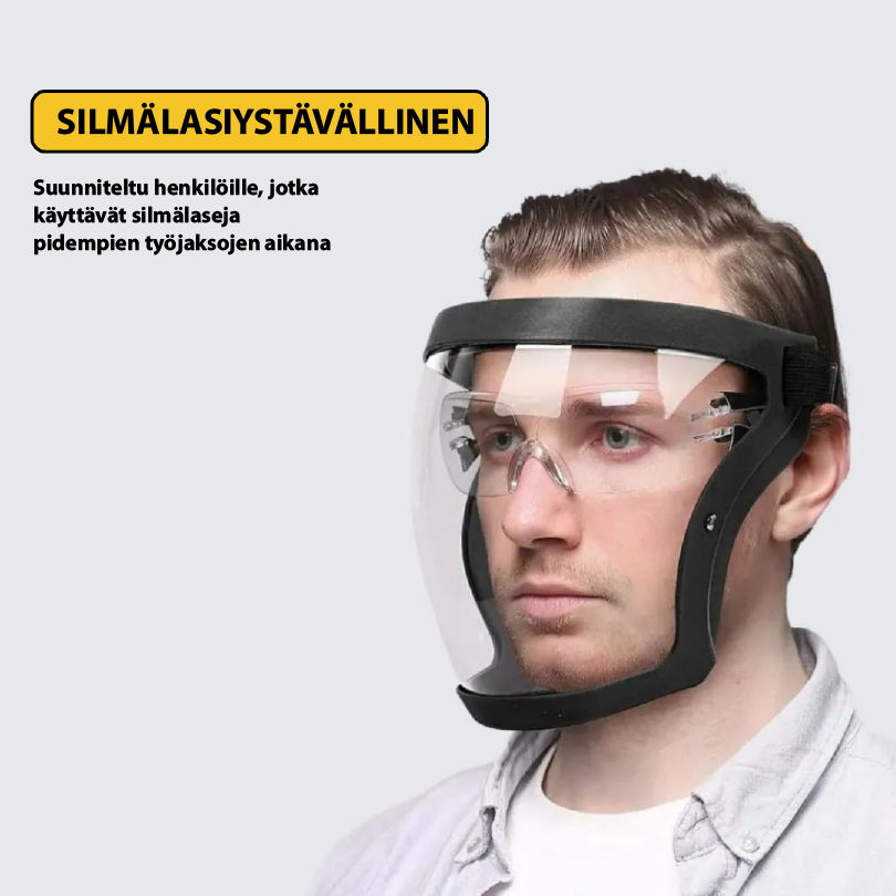 Pölytön & Antifog Kasvosuoja