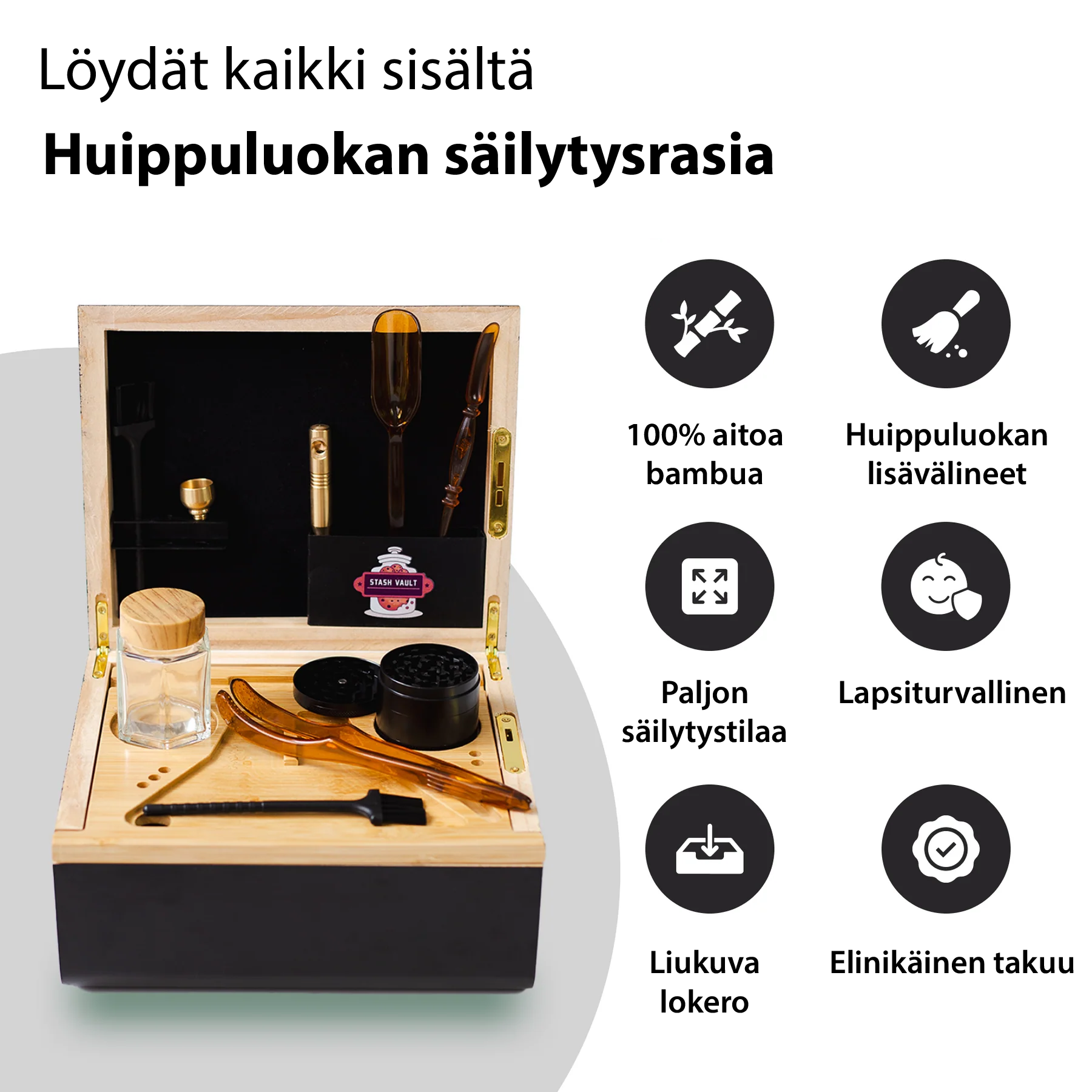 Huippuluokan Säilytysrasia