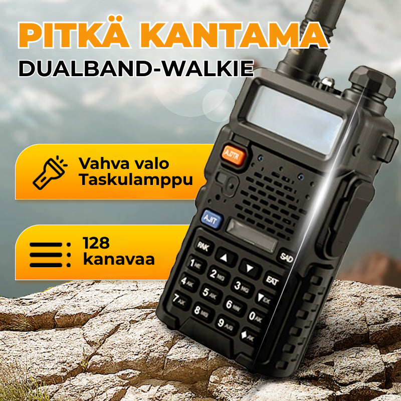 RangeWave™ | Pitkän kantaman Dualband-radio