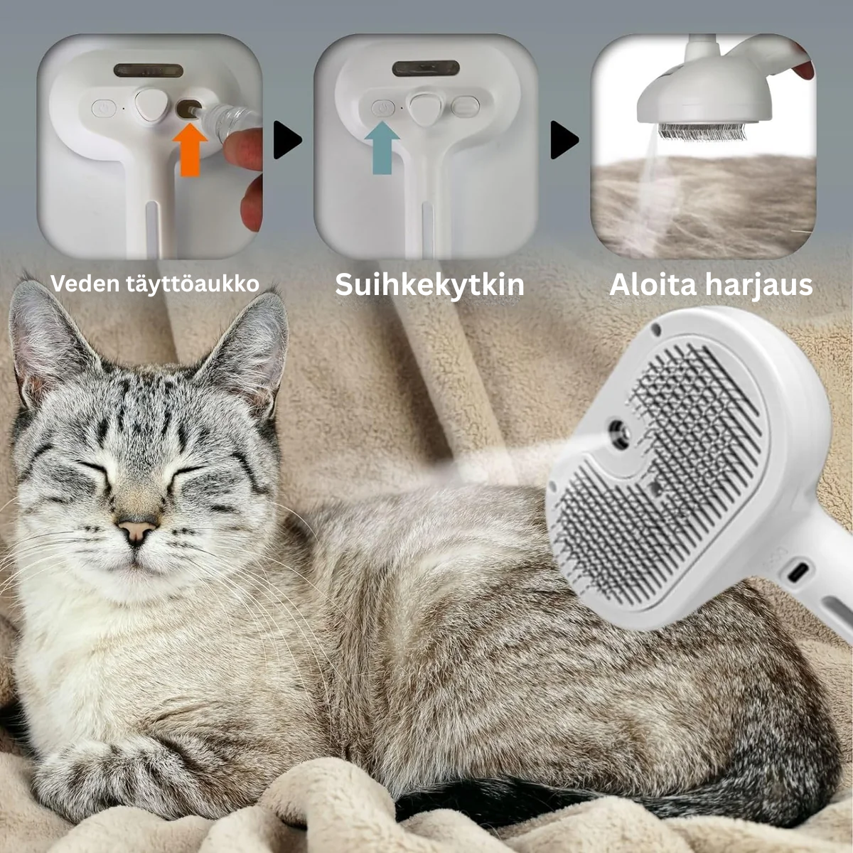 Lemmikkiharja Sumu- ja Hierontatoiminnolla