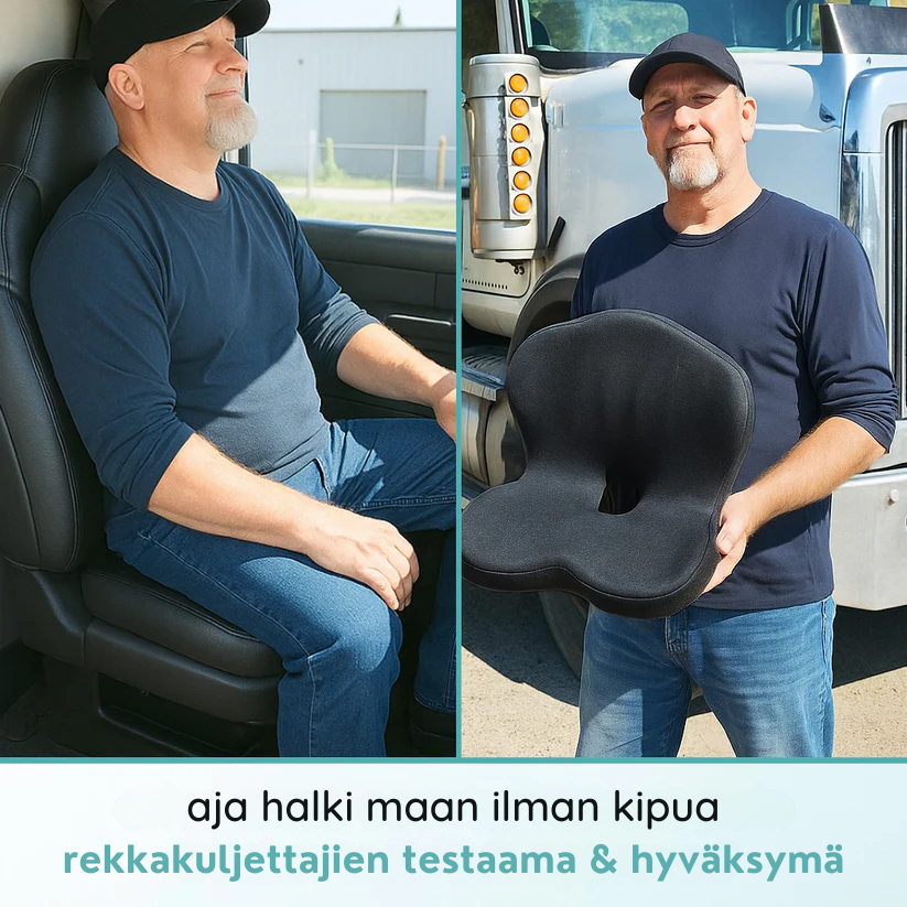 Cushiora™ | Premium-mukavuus- & ryhtitukityyny