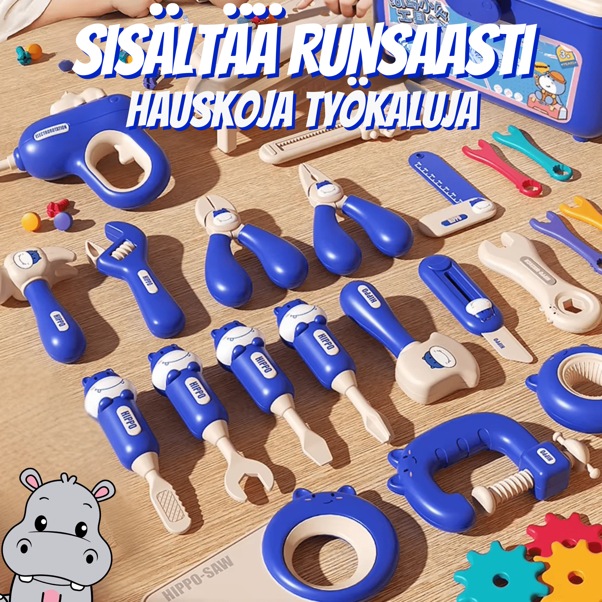 Pienten Tekijöiden Paja – Montessori Työkalusarja