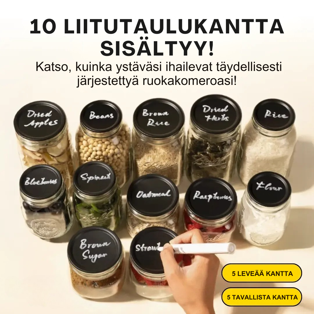 PerfectSeal™ Mason Genie – Tiivistäminen tehty helpoksi!
