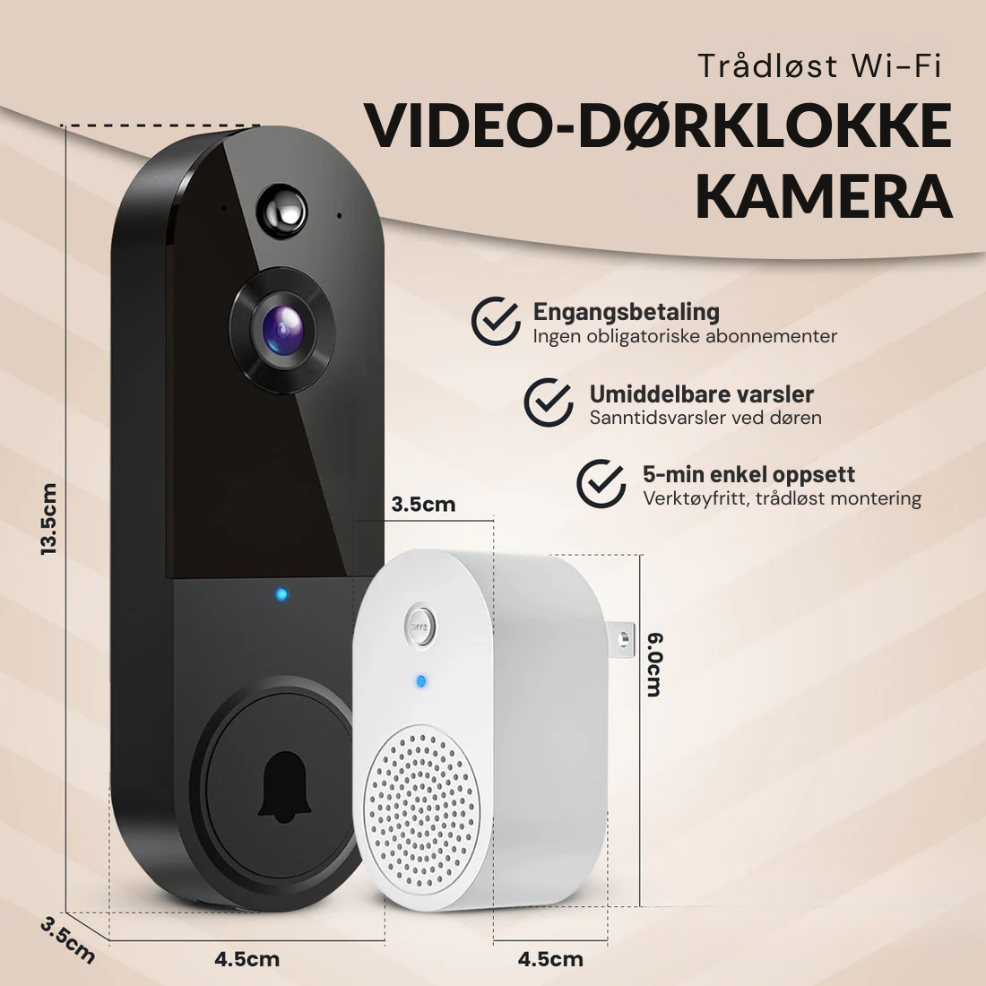 SafeRing™ Dørklokke