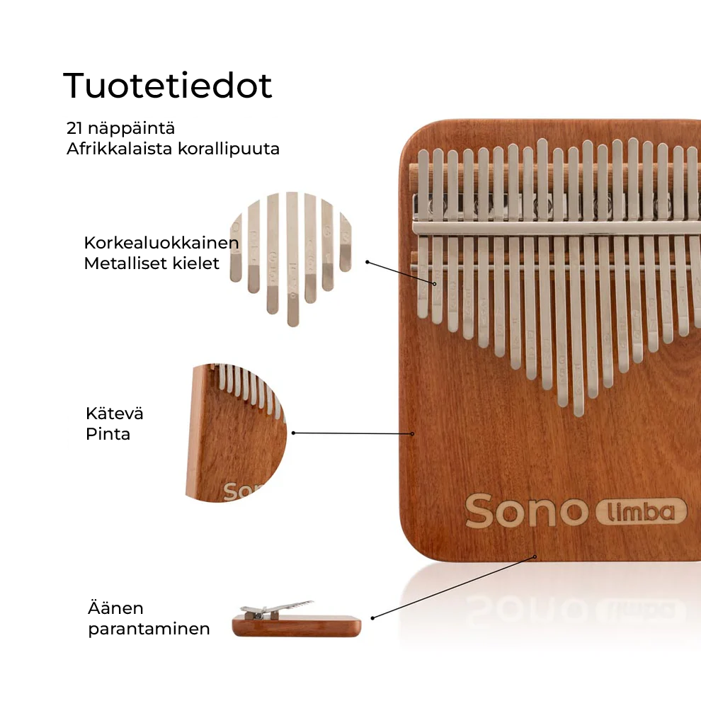 Coralimba | Käsintehty Kalimba