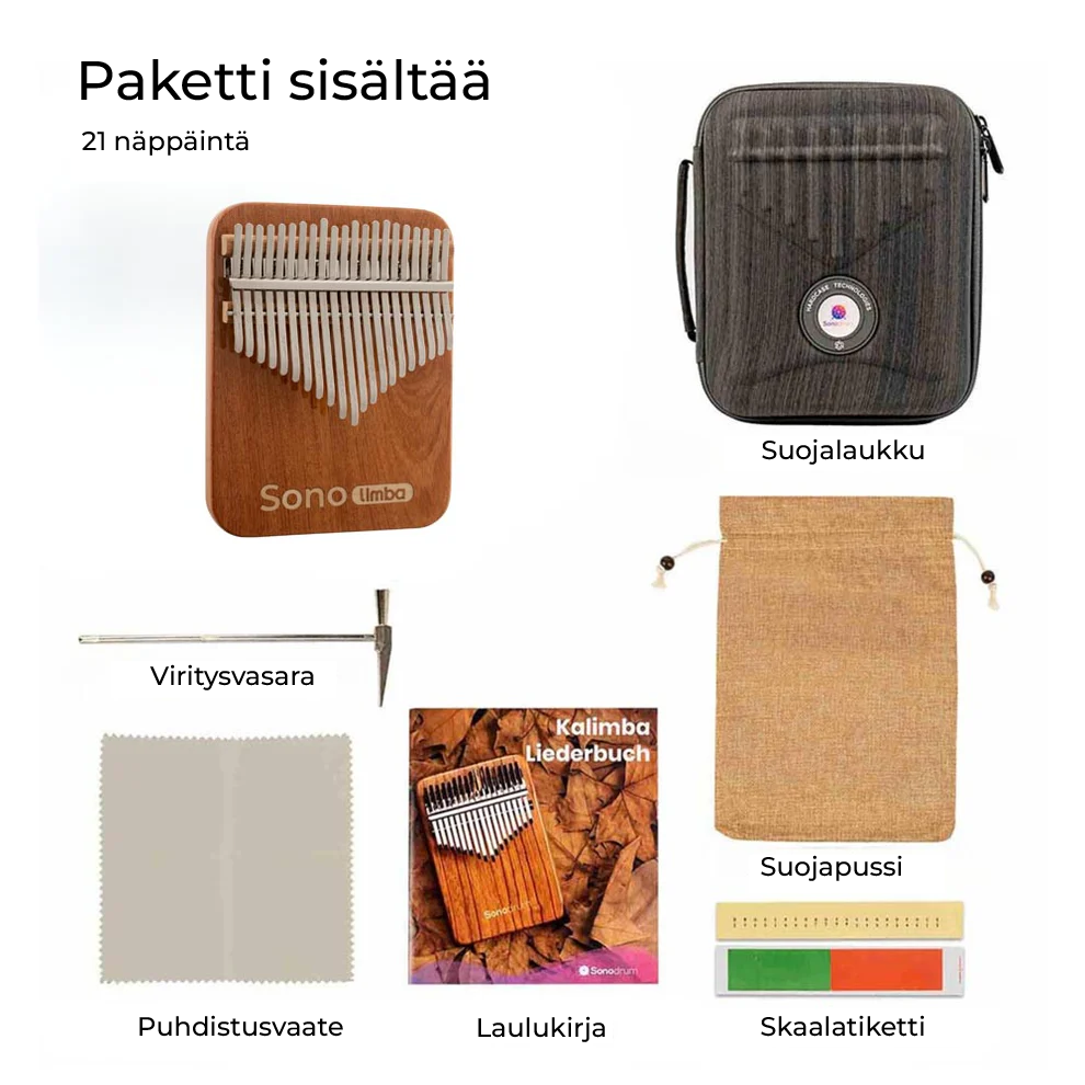 Coralimba | Käsintehty Kalimba