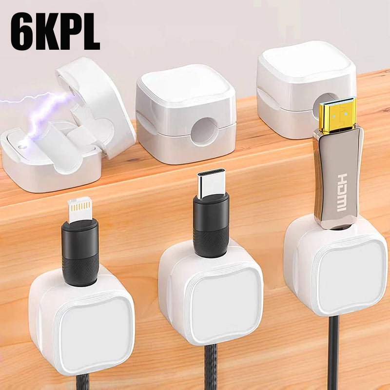 MagClip™ | Magneettinen Kaapeliklipsipidike