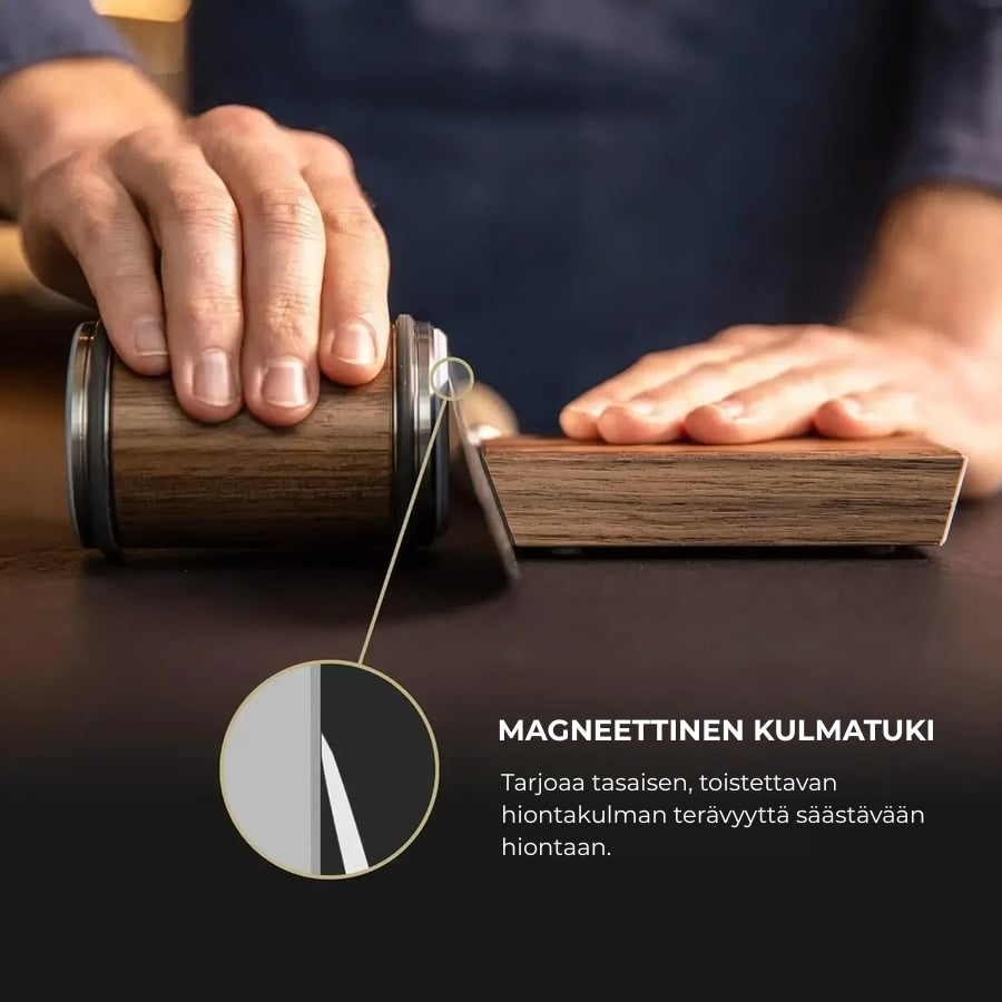 Manuaalinen Veitsenteroitin | 30 Sekunnin Nopea Teroitustyökalu