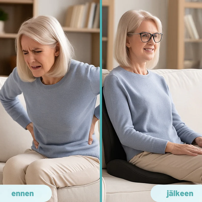 Cushiora™ | Premium-mukavuus- & ryhtitukityyny