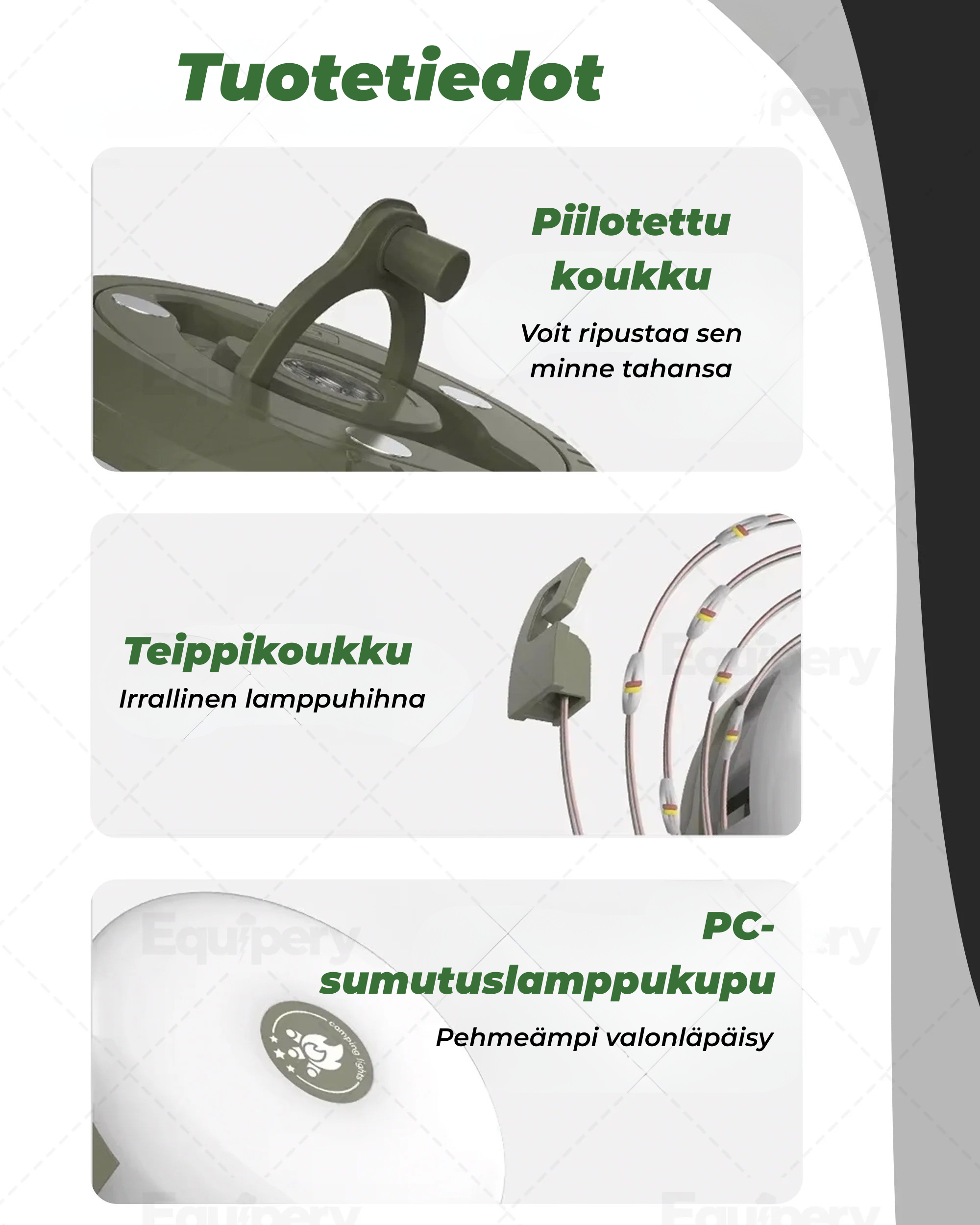 CampGlow™ – Monitoiminen retkeilyvalo, joka muuttaa seikkailusi