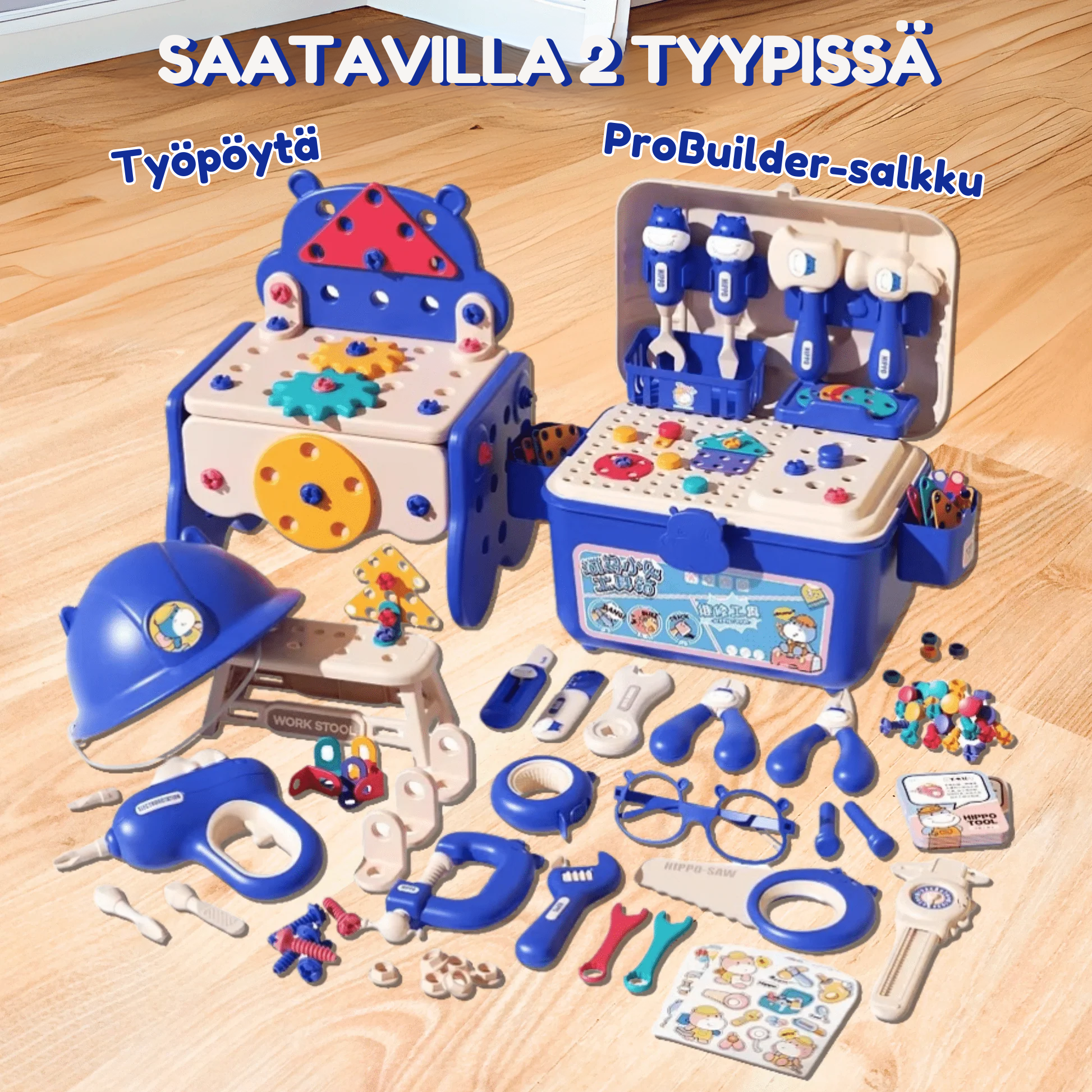 Pienten Tekijöiden Paja – Montessori Työkalusarja
