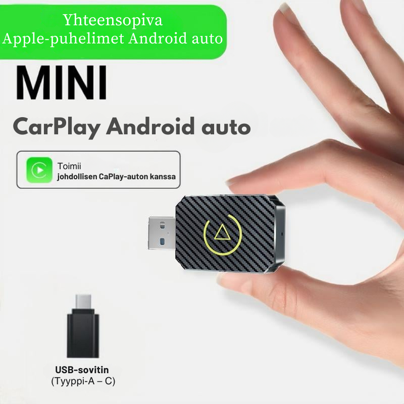 AutoPlugGo™ | Mini Langaton CarPlay-sovitin