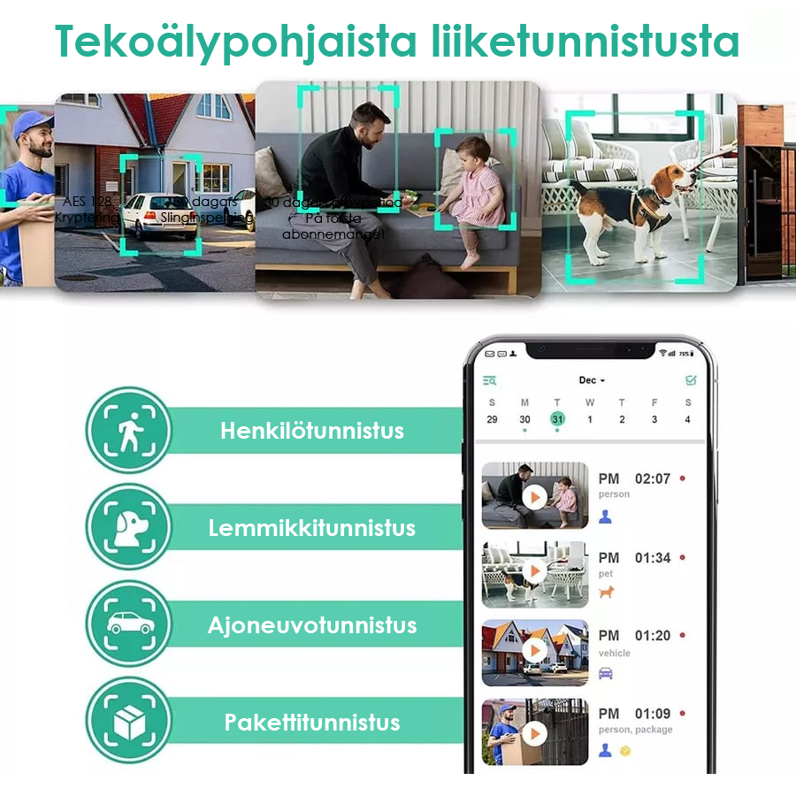 1080P langaton turvakamera