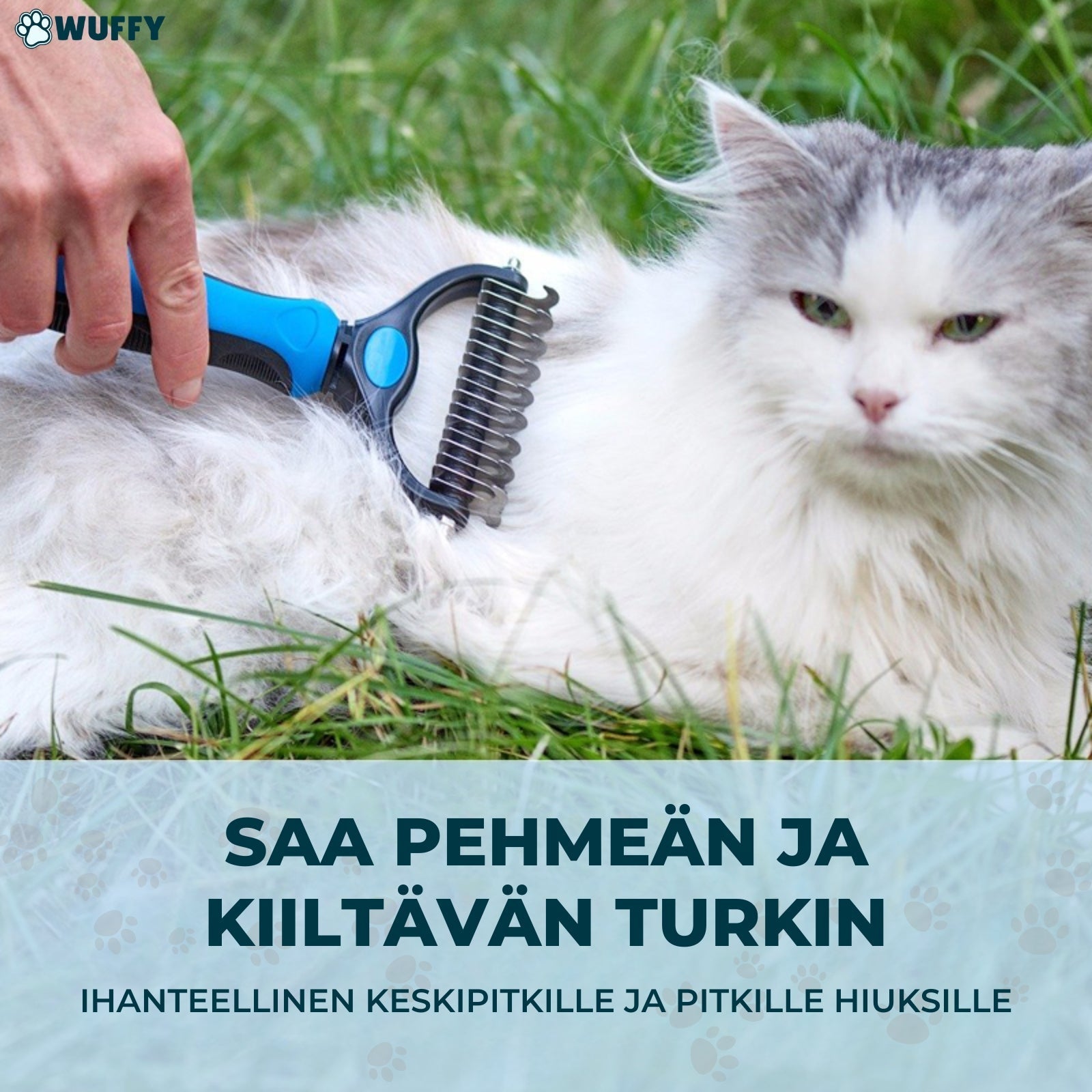 Innovatiivinen lemmikkikampa – Vähentää karvanlähtöä ja helpottaa turkinhoitoa