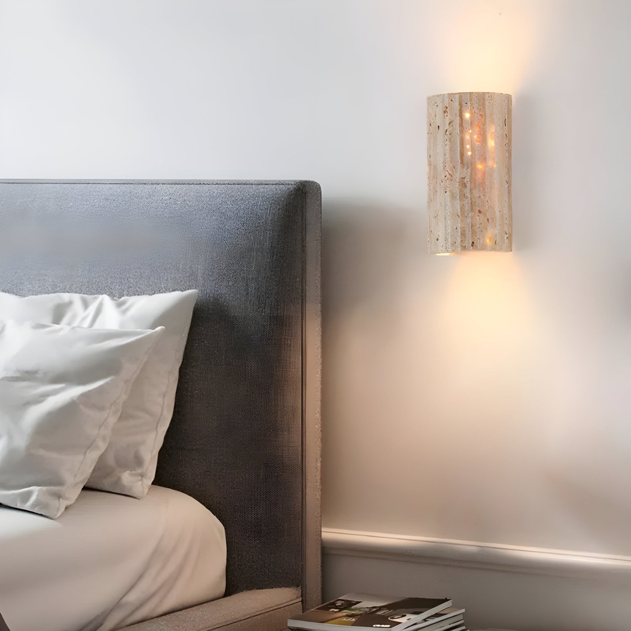 LED-seinävalaisin Luonnonkivi Moderni Muotoilu