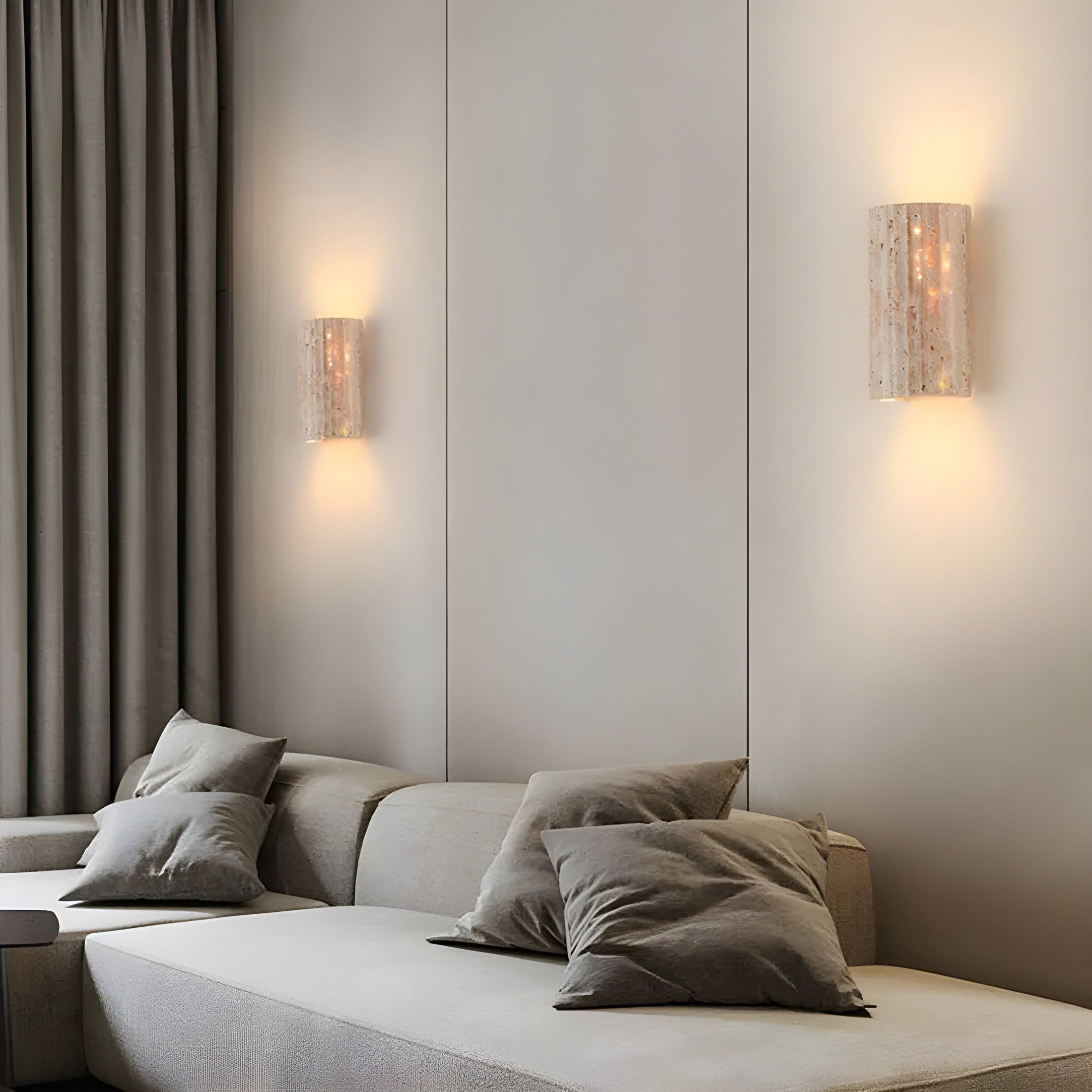 LED-seinävalaisin Luonnonkivi Moderni Muotoilu