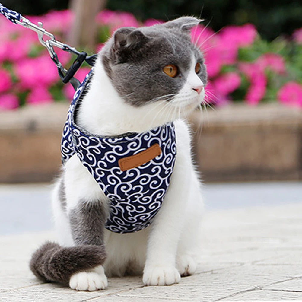 KittyVest Turvavaljaat – Mukavat ja turvalliset valjaat kissasi ulkoiluun