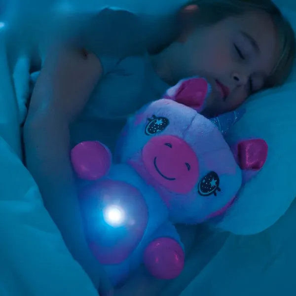 STARBEAR™ Yksisarvinen Pehmolelu – Pehmeä Yövalo ja Väriä Vaihtava Tähdenprojektori