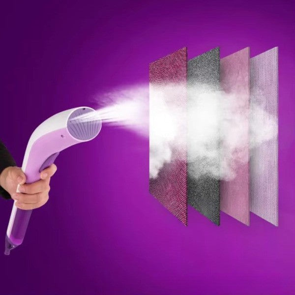 STEAMY Käsikäyttöinen Höyrystin – Nopea Kuumeneminen, Tehokas Ryppyjen Poisto, Matkakokoinen