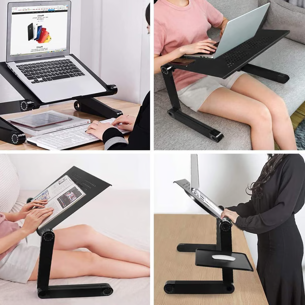 Säädettävä Ergonominen Kannettavan Teline 360°