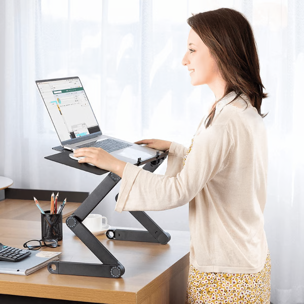 Säädettävä Ergonominen Kannettavan Teline 360°