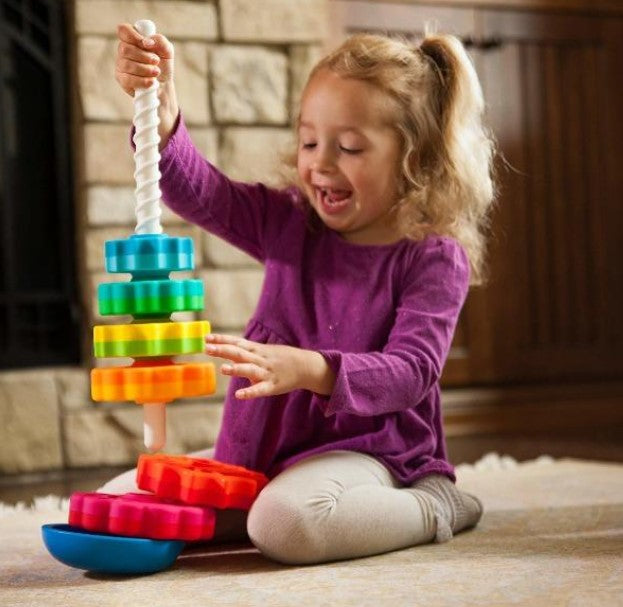 Rainbow Magic Stacking Tower™ – Värikäs oppilelu taaperoille