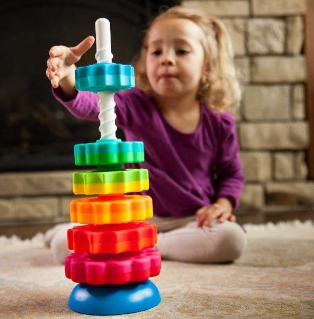 Rainbow Magic Stacking Tower™ – Värikäs oppilelu taaperoille