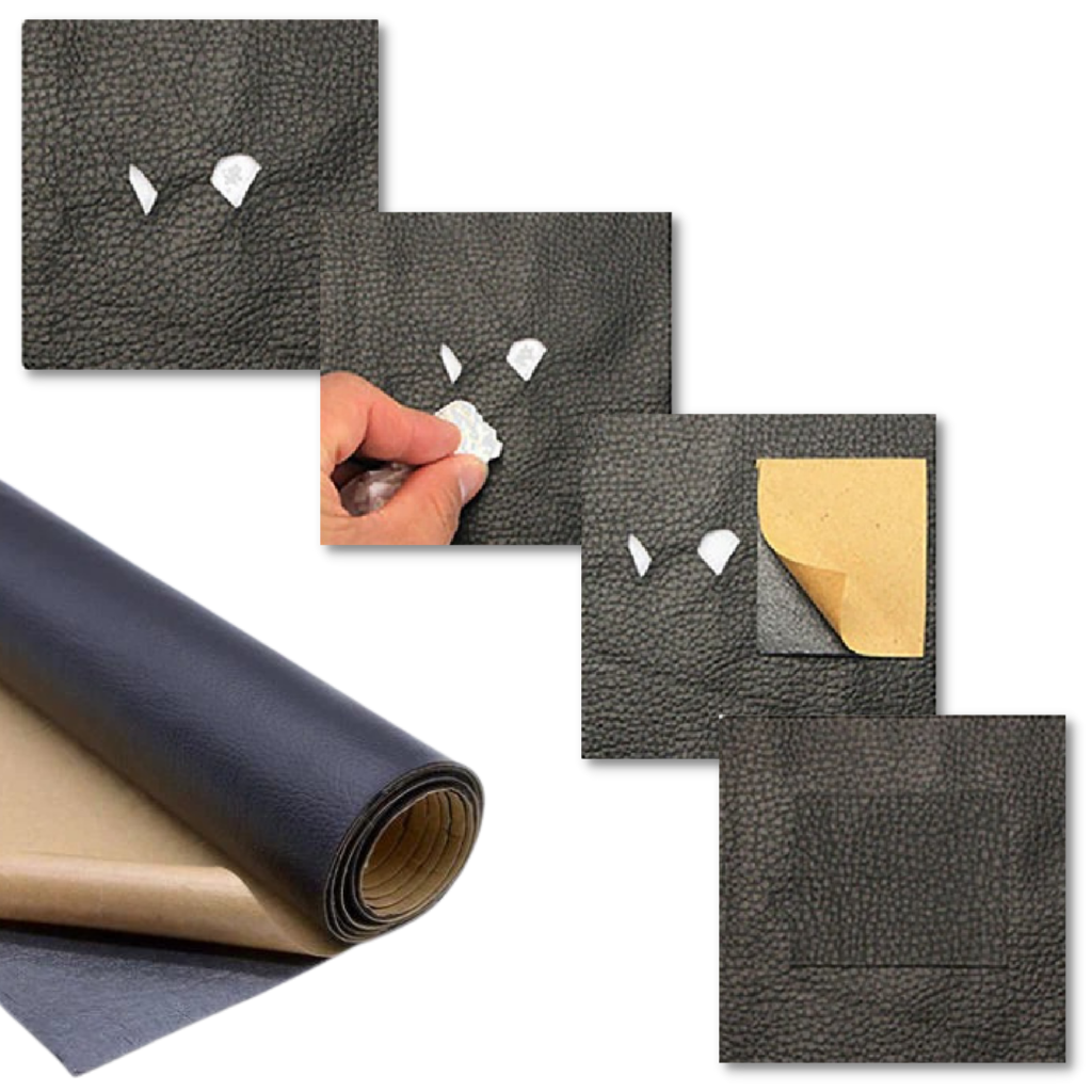 Itsekiinnittyvä Nahkakorjauspaikka 135x50 cm – Vedenkestävä, Kestävä, Helppokäyttöinen