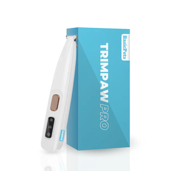 TrimPaw Pro™ Hiljainen Tassutrimmeri – Turvallinen ja Stressitön Trimmaus Kotona