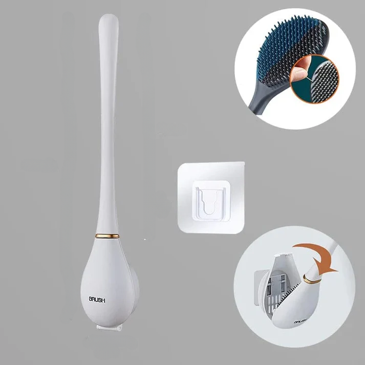 Silicone Toilet Brush™ – Hygieeninen, nopeasti kuivuva ja tyylikäs seinäkiinnitteinen WC-harja