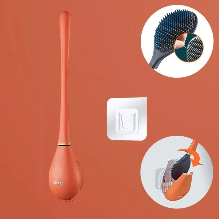 Silicone Toilet Brush™ – Hygieeninen, nopeasti kuivuva ja tyylikäs seinäkiinnitteinen WC-harja