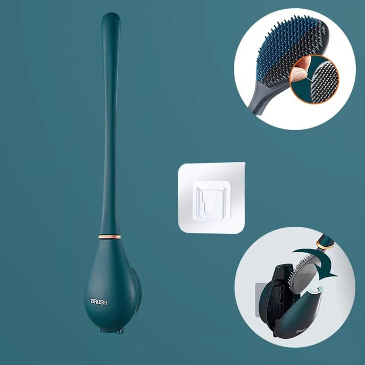Silicone Toilet Brush™ – Hygieeninen, nopeasti kuivuva ja tyylikäs seinäkiinnitteinen WC-harja