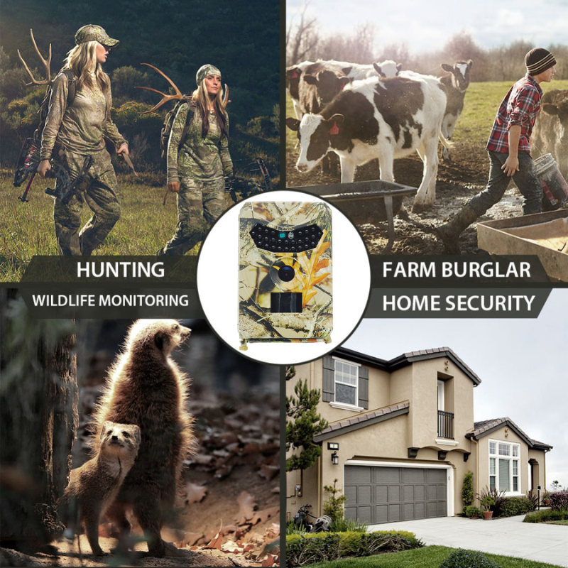 HunterPro Riistakamera – HD-kuvaus, yönäkö & liiketunnistus