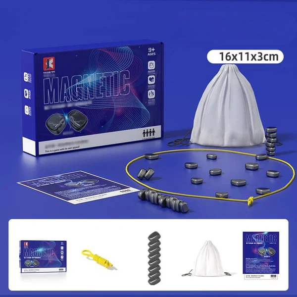 Kletshuts™ MagneticChess – Strateginen Magneettinen Lautapeli Perheelle ja Ystäville