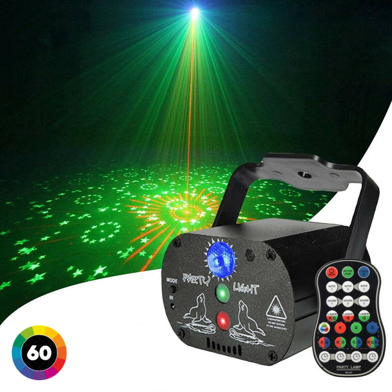 Lumo Laser Valoshow – Värikäs ja Mukautettava Valoprojektori Juhliin ja Kotiin