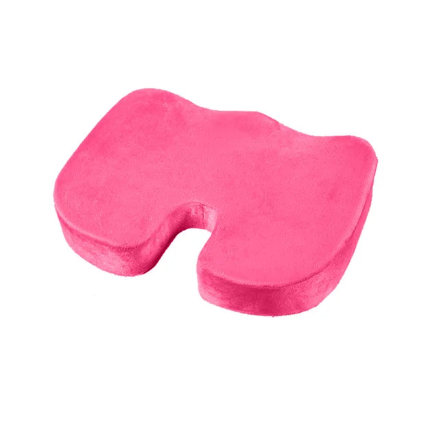 ComfyHug Plush Istuintyyny – Ergonominen Tuki & Mukavuus Selälle