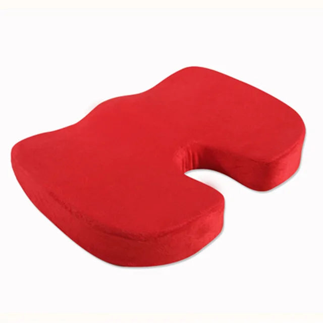 ComfyHug Plush Istuintyyny – Ergonominen Tuki & Mukavuus Selälle