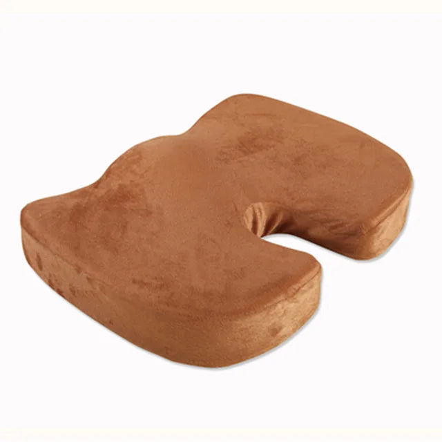 ComfyHug Plush Istuintyyny – Ergonominen Tuki & Mukavuus Selälle