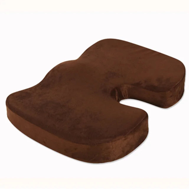 ComfyHug Plush Istuintyyny – Ergonominen Tuki & Mukavuus Selälle