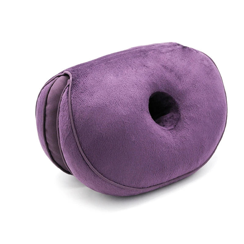 ComfyHug Plush Istuintyyny – Ergonominen Tuki & Mukavuus Selälle