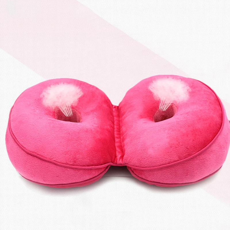 ComfyHug Plush Istuintyyny – Ergonominen Tuki & Mukavuus Selälle