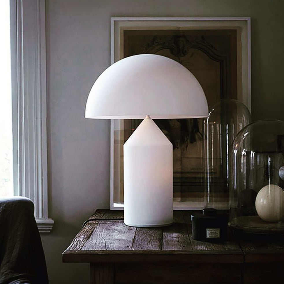 Metal LED Table Lamp – Modern Geometric Design