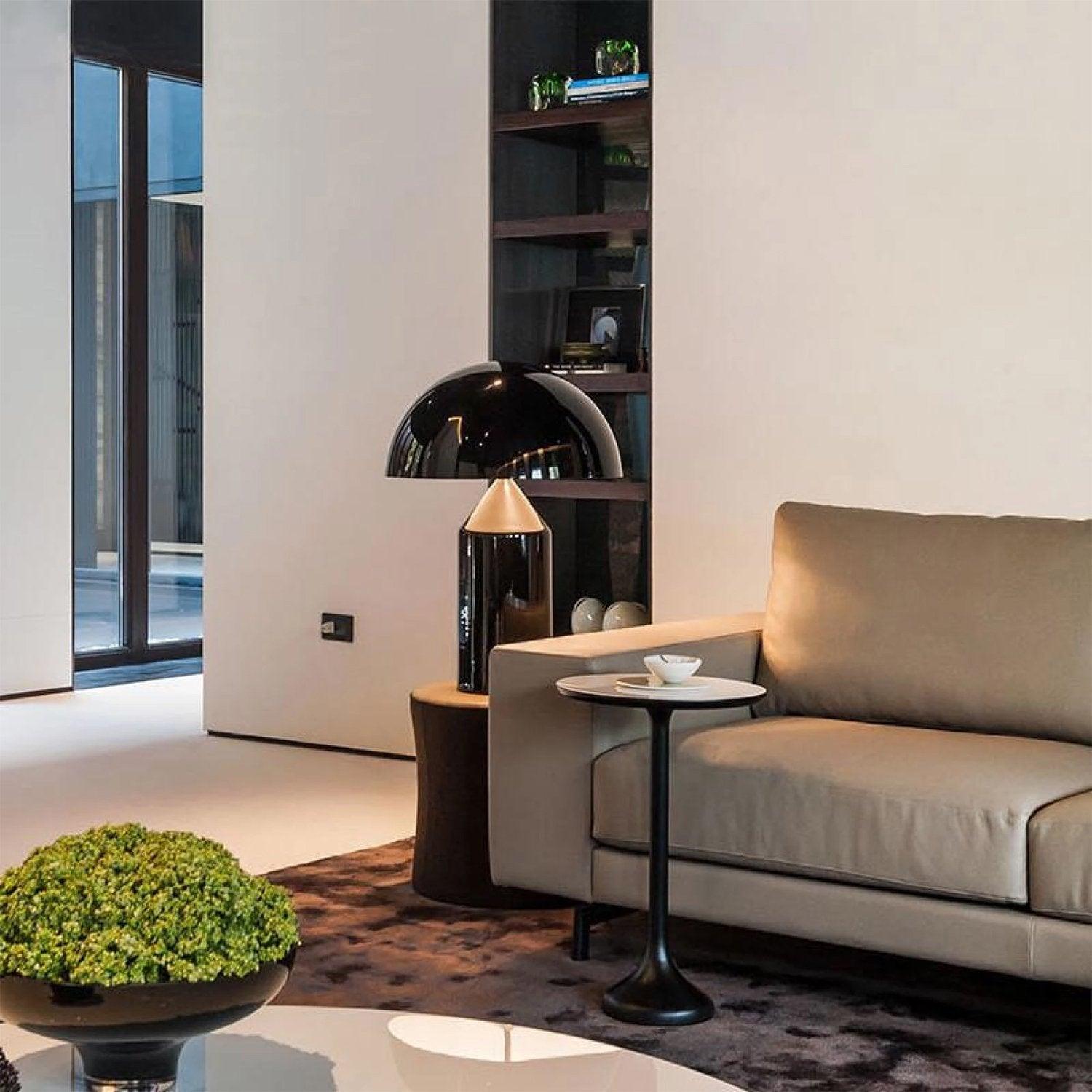 Metal LED Table Lamp – Modern Geometric Design