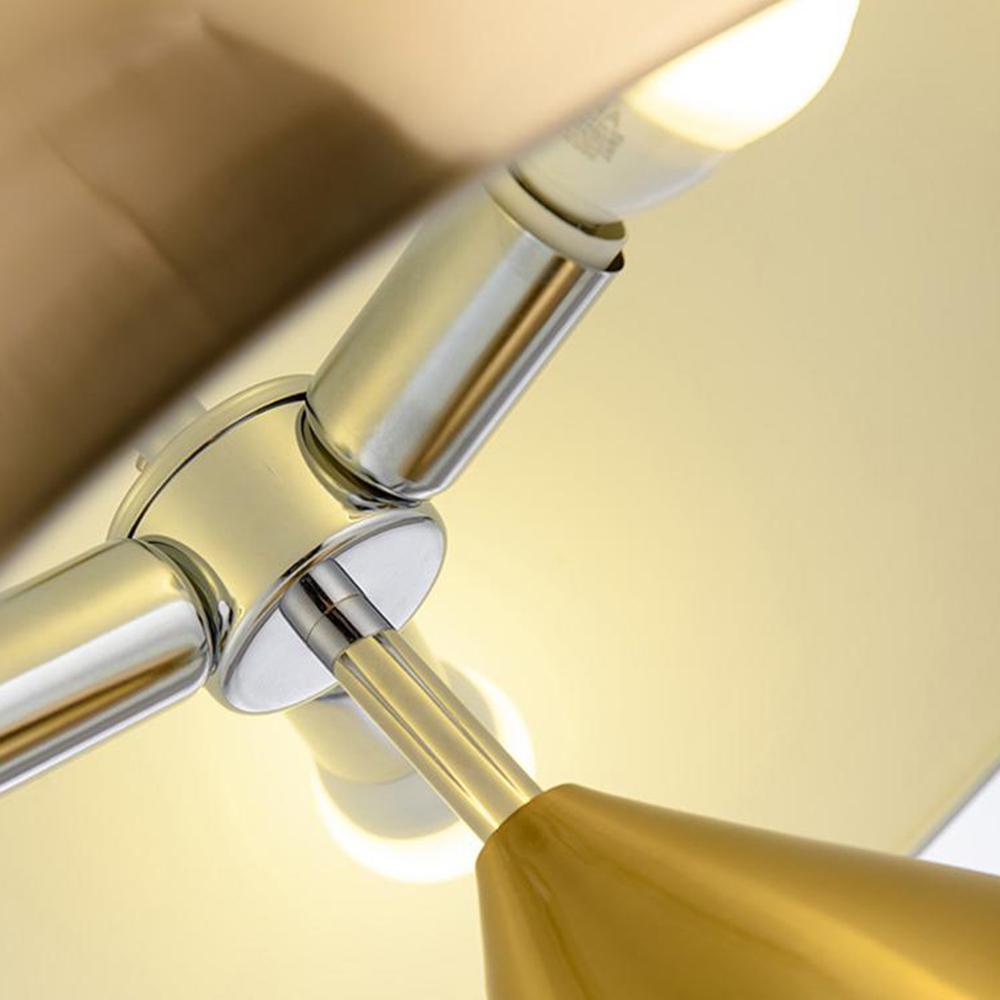 Metal LED Table Lamp – Modern Geometric Design