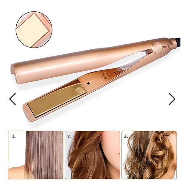 TWISTLINE 2-in-1 Suoristin & Kiharrin – Sileät Tyylit & Pitkäkestoiset Kiharat