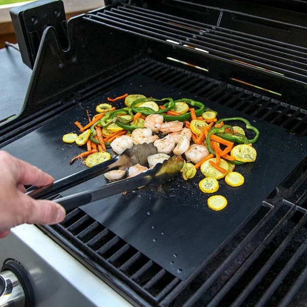 Luksus BBQ Grillausmatto – Tarttumaton, Uudelleenkäytettävä & Astianpesukoneen Kestävä