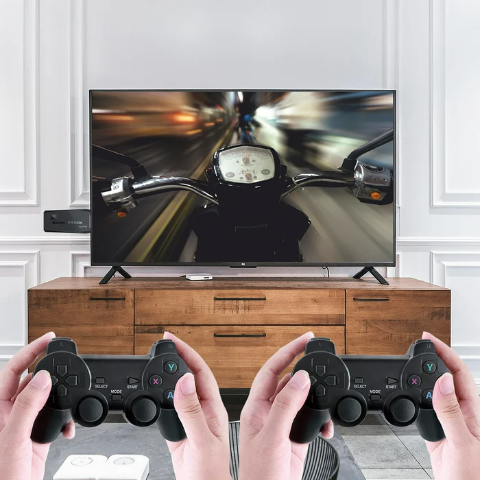 Uusi Game Console® – Klassiset Pelit, Upea 4K HD Kokemus!
