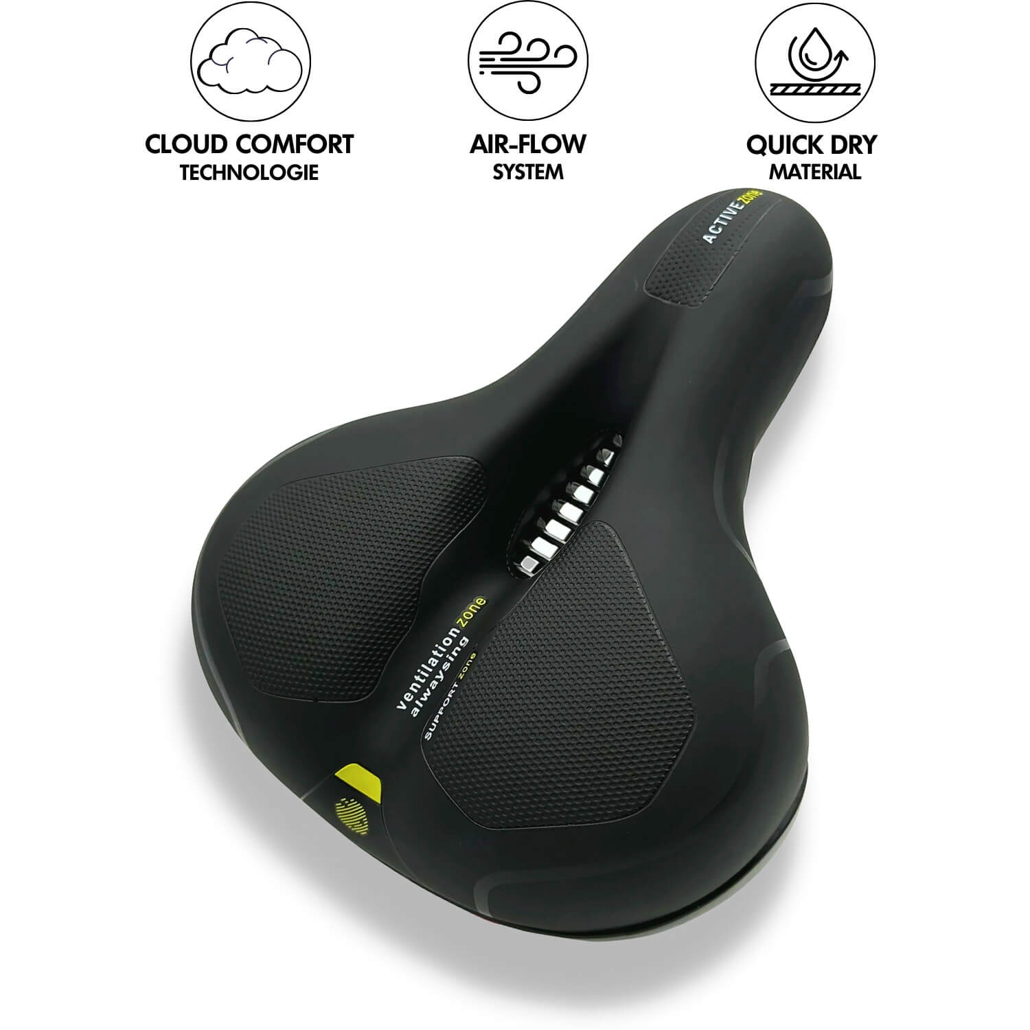 Pyöräilyistuin Ergonominen Muotoilu Maksimaalinen Mukavuus
