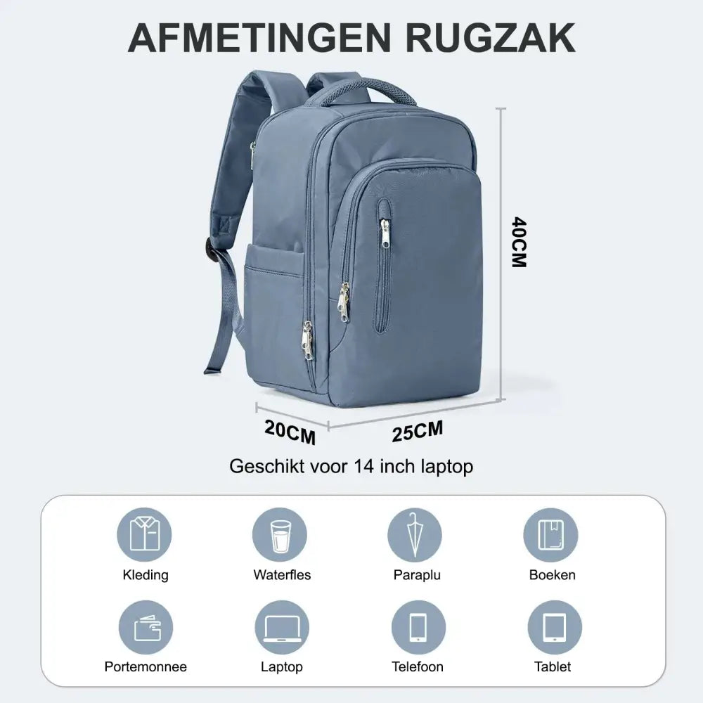 The perfect backpack for the cabin of Ryanair, Easyjet and other low cost carriers!